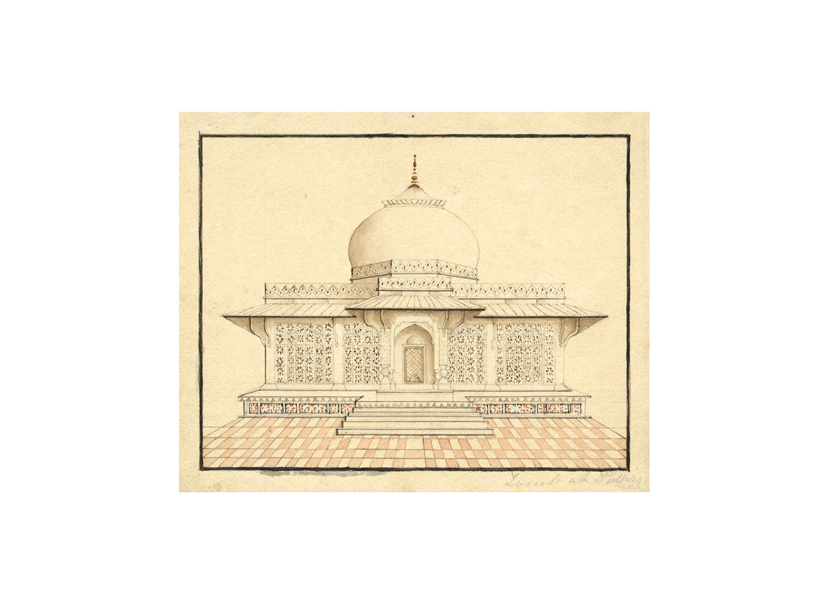 Indian Company School, Tomb of Saint Selim Chishti – early C19th watercolour