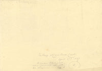 Monro, Il mastio del castello di Carisbrooke, Isola di Wight – disegno a grafite del 1839