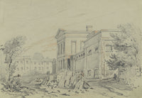 Monro, The Market House, Ryde, Isle of Wight – Original 1839 graphite drawing