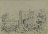 Monro, The Market House, Ryde, Isle of Wight – Original 1839 graphite drawing
