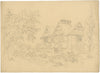 Alexander Monro, Pickersleigh House, Great Malvern – 1831 graphite drawing