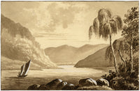 Haweswater Reservoir, Lake District – mid-19th-century watercolour painting