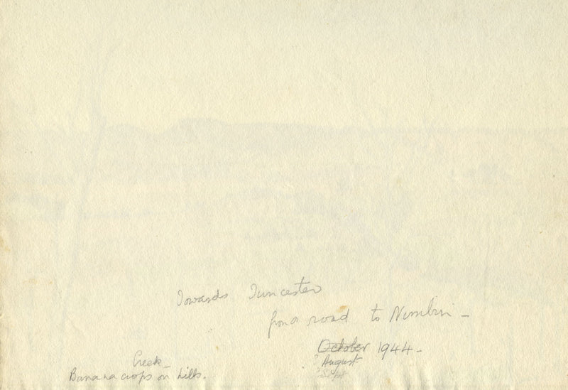 Stan Simpson, Verso Tuncester, Nuovo Galles del Sud, Australia – acquerello del 1944