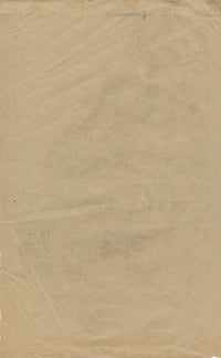 R. Smirnov, Visione notturna simbolista russa – Disegno originale a carboncino del 1916