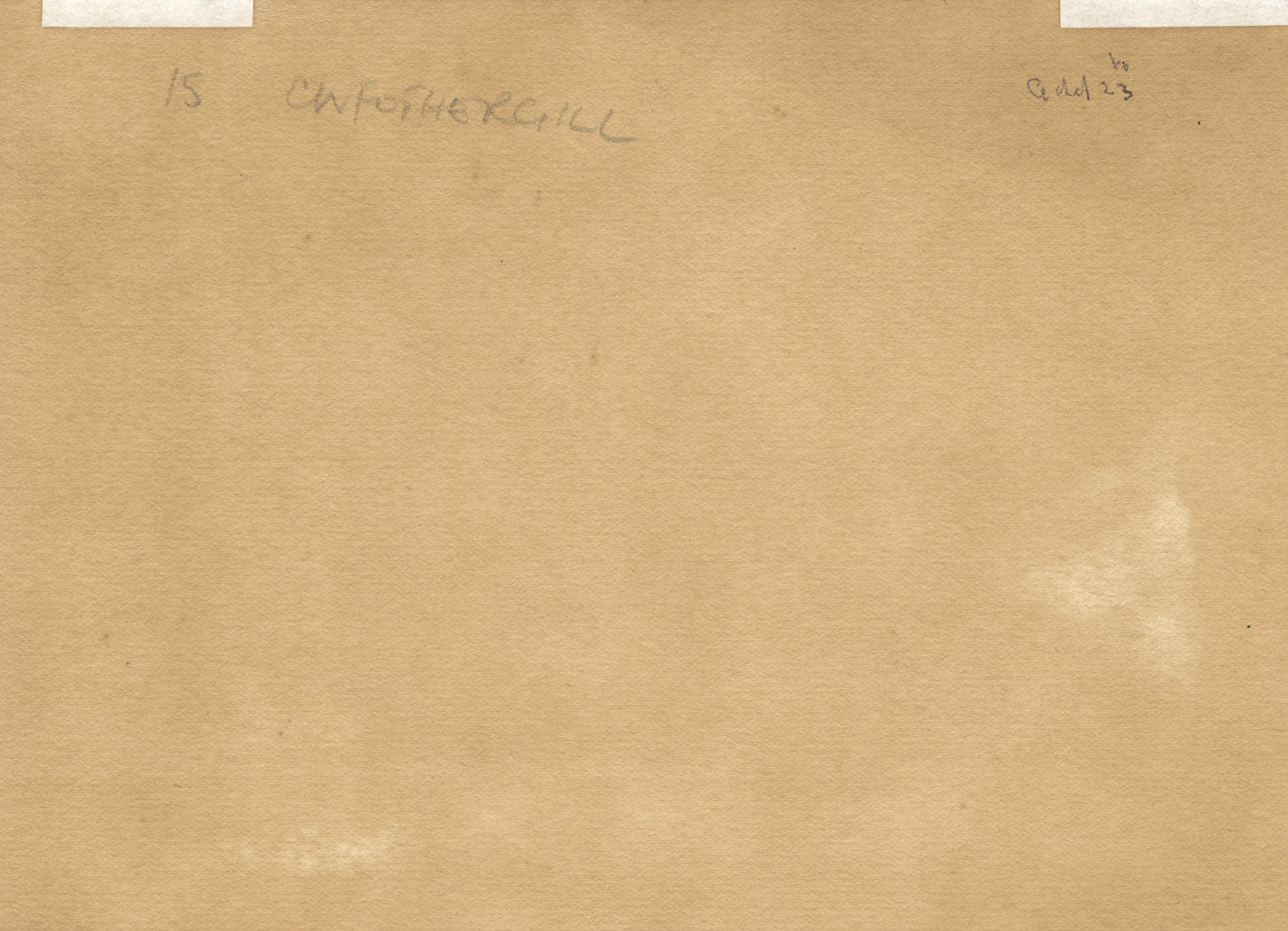 Charles W. Fothergill, Casa Continental con Figuras – acuarela de finales del siglo XIX