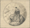 Shepherd with Crook – Original late 19th-century graphite drawing