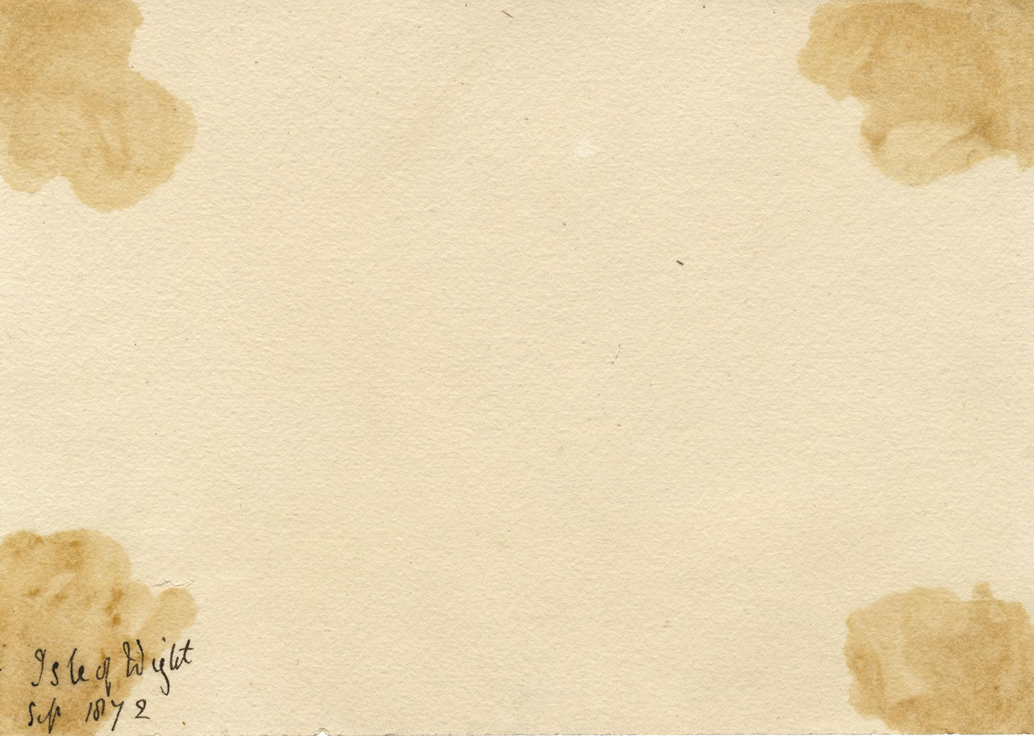 Sailing Boats & Figures, Isle of Wight – Original 1872 watercolour painting