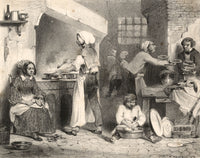 Célestin Nanteuil, French Cooks – Original 1838 lithograph print