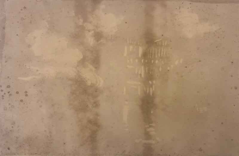 MAH, Pont-de-l'Arche, Normandia, Francia – Disegno originale a carboncino del 1858