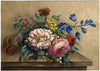 Estilo de Cornelis Johannes van Hulstijn, Naturaleza muerta con flores – acuarela de la década de 1830