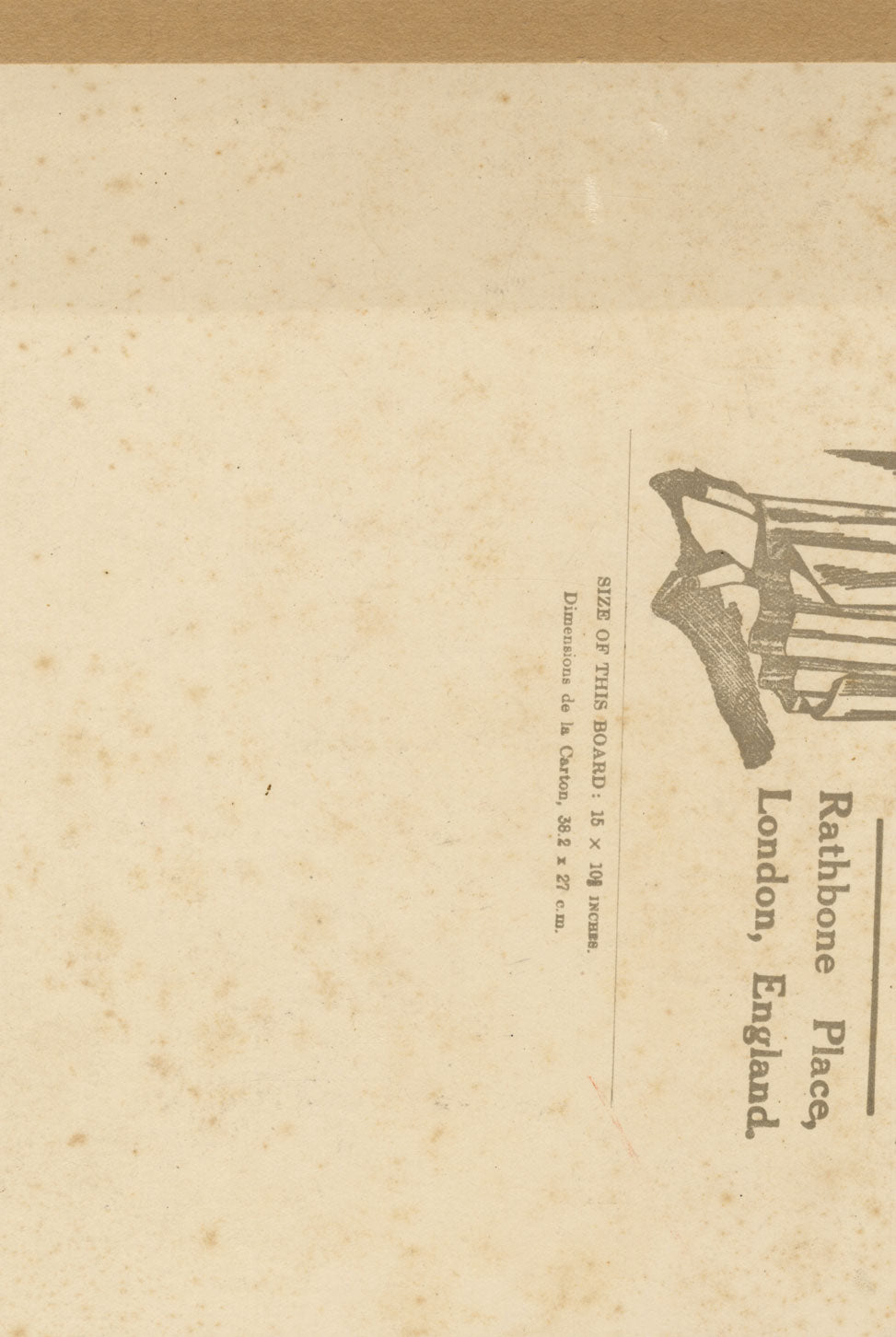 Young Girl with Her Doll – Original early 20th-century watercolour painting