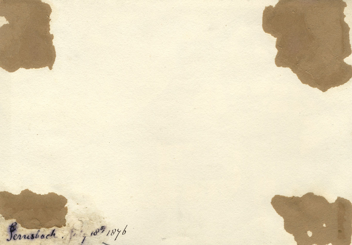 House at Gernsbach, Black Forest, Germany – Original 1876 watercolour painting