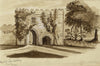 Rev Henry Samuel Eyre, Torre Abbey Gatehouse, Torquay –1844 watercolour painting