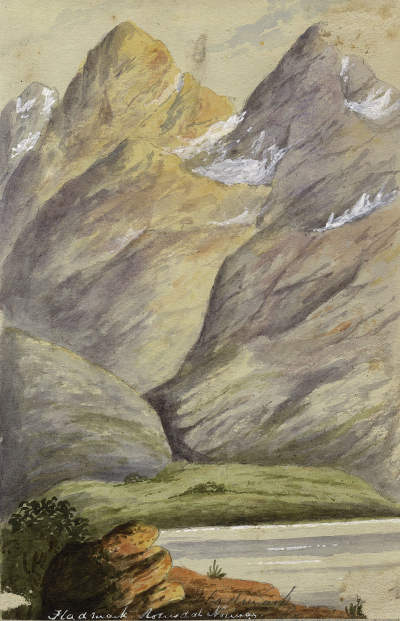Fladmark, Fladmark Romsdal, Norway – late 19th-century watercolour painting
