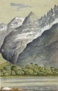 Fladmark, Fladmark Romsdal, Norway – late 19th-century watercolour painting