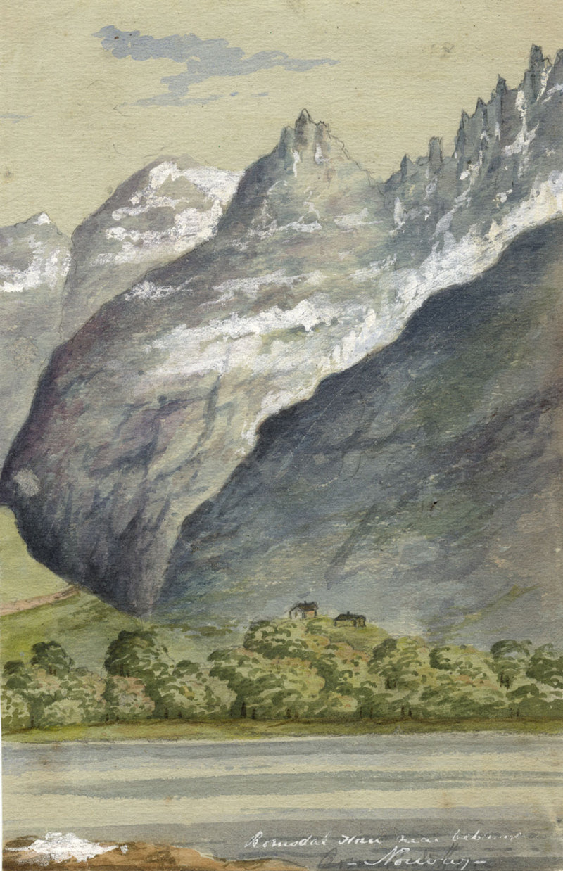 Fladmark, Fladmark Romsdal, Norway – late 19th-century watercolour painting