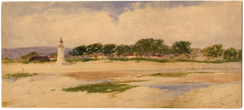 Thomas Bush Hardy RBA, Shoreham, Sussex – late 19th-century watercolour painting
