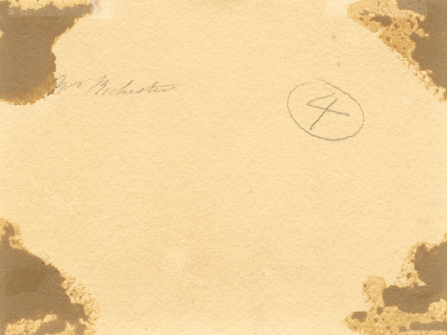 M.S., Overgrown Buildings near Rochester, Kent –early C19th watercolour painting