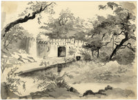 Etta Fraser, Durra Temple, Kota, Rajasthan, India – late C19th watercolour