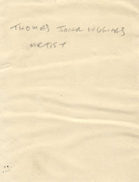 Ritratto dell'artista Thomas John Hughes – Fotografia originale all'albumina della metà del XIX secolo