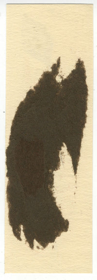 Yellow Bud Flower – Original 1940s gouache painting