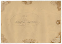 R.E.T., Extensive View, East Bolton in Northumberland – 1862 watercolour