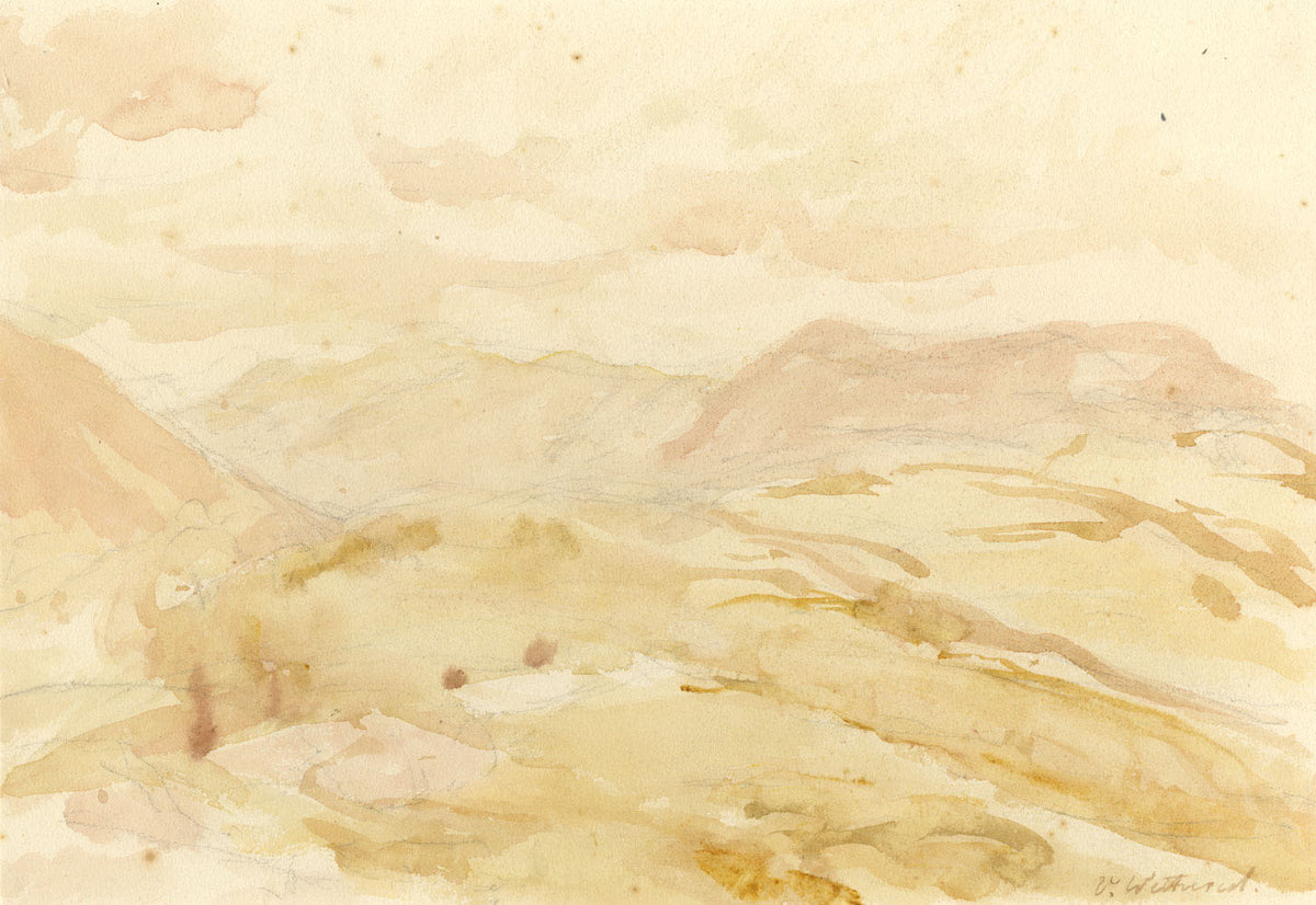 Vernon Wethered NEAC, Scale Hill to Honister Pass,Lake District –c1920s painting