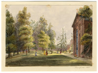 Jane Gunter, Kensington Gardens, Londra – Acquerello originale del 1845