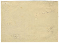 John Charles Denham, Río Liffey, Wicklow, Irlanda – acuarela de principios del siglo XIX