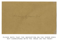 Canale Caledoniano, Scozia: Loch Ness – Disegno originale a penna e inchiostro del 1838