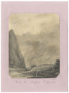 Alfred Swaine Taylor, Pont le Palipier, Switzerland – 1829 graphite drawing