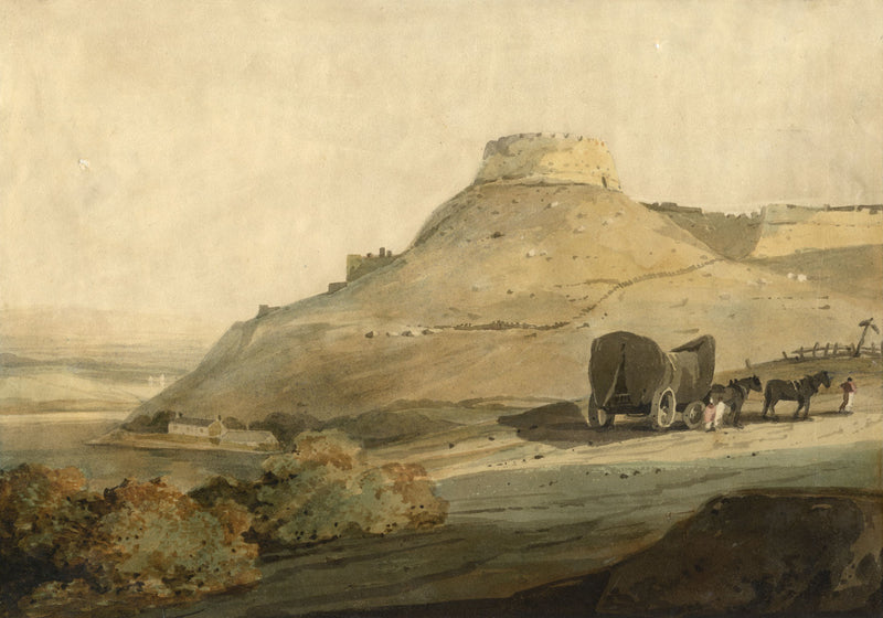 Samuel Prout OWS, Trematon Castle, Cornwall – early 19th-century watercolour