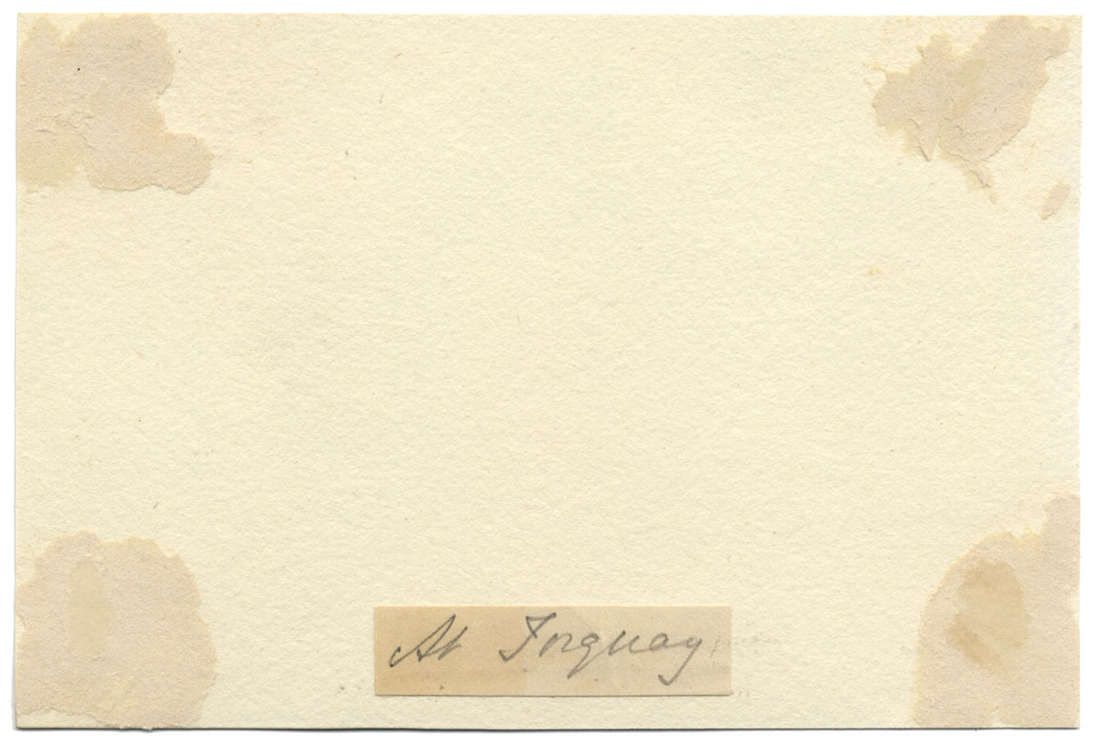 C.A. Collis, Coastal Rocks at Torquay, Devon – 1871 watercolour painting