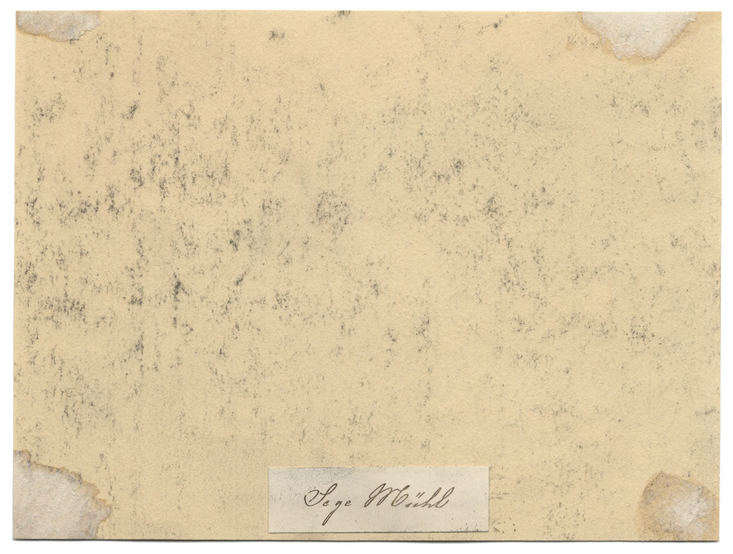 Mountain Refuge, Maloja, Switzerland – late 19th-century graphite drawing