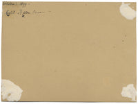 C.J. Newcome, Hotel Belle Vue at Bad Wildbad, Black Forest – 1899 watercolour