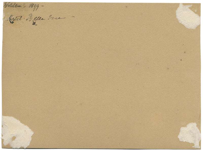 C.J. Newcome, Hotel Belle Vue at Bad Wildbad, Black Forest – 1899 watercolour