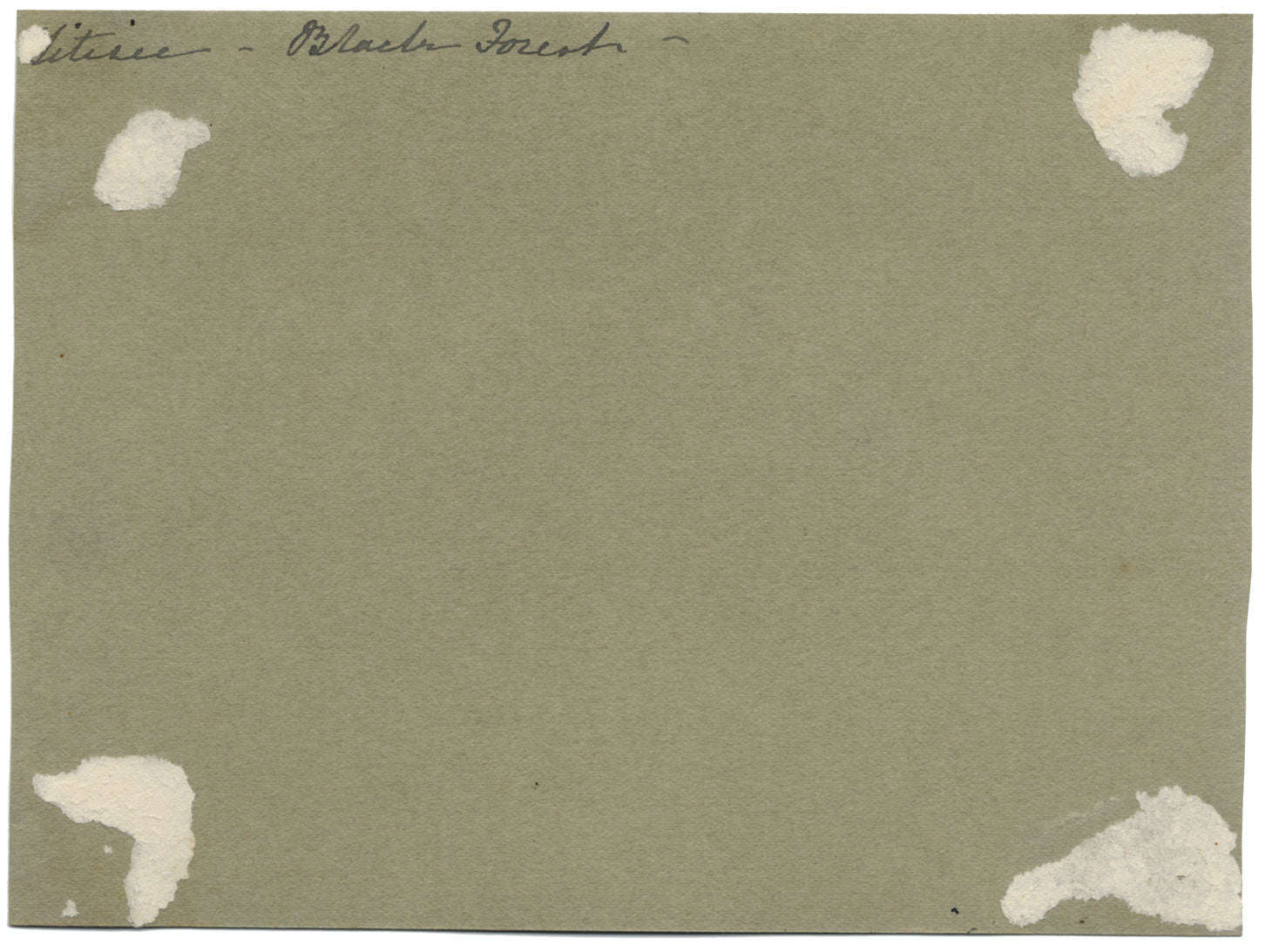 CJ Newcome, Lago Titisee, Foresta Nera, Germania – acquerello del 1899