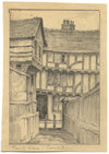 Kenneth E. Wootton, Trinity Lane, Coventry – Disegno originale a grafite degli anni '30 circa