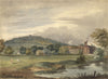 Alexander Monro, River Landscape with Mill, Probably Surrey –c.1830s watercolour