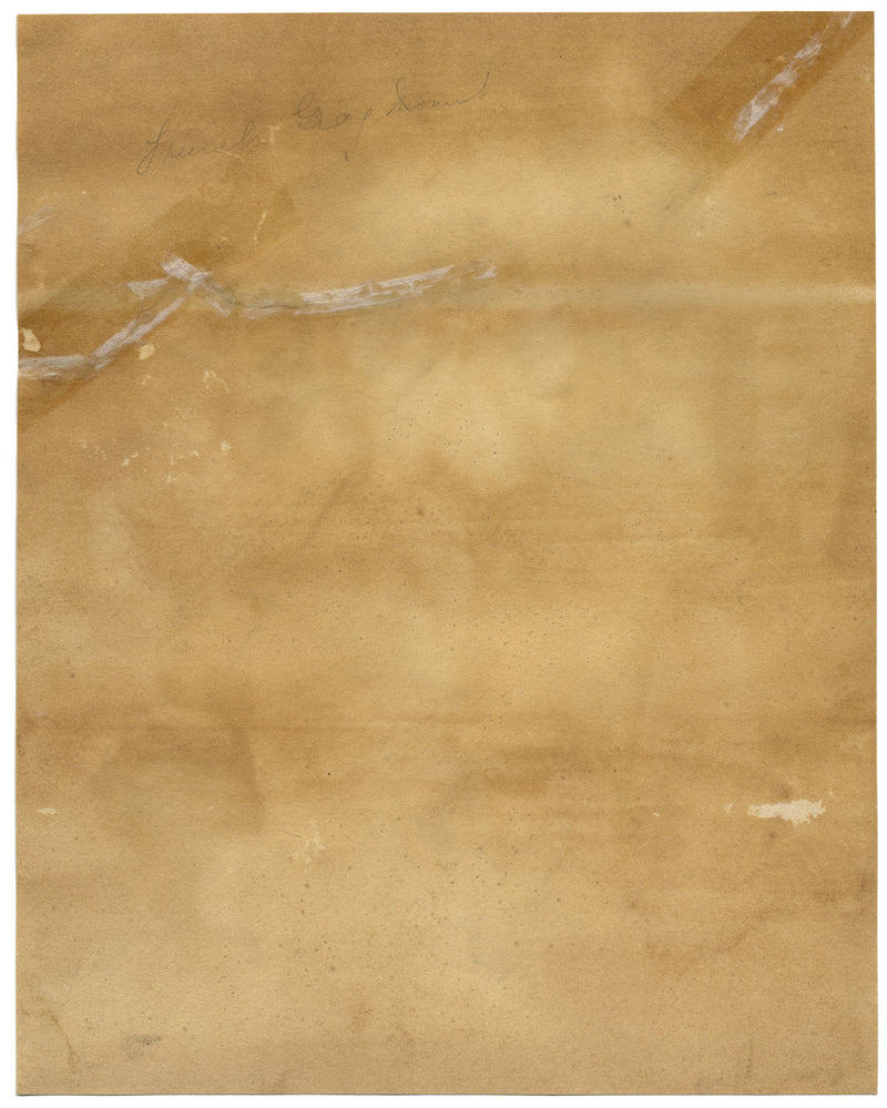 E. Frampton, Lighting Up, A Study (Man with Pipe) – 1891 watercolour painting