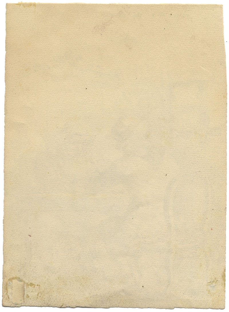 G. Cervelli, The Card Players (Joueurs de cartes) – 1910s pen & ink drawing