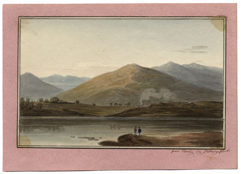 H.A. Stillingfleet, Welsh Landscape after John Varley –1805 watercolour painting