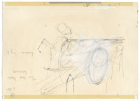 Ilustración del libro de la Guerra de los Bóers «Los soldados de polvo rojo» – dibujo a tinta de c.1972