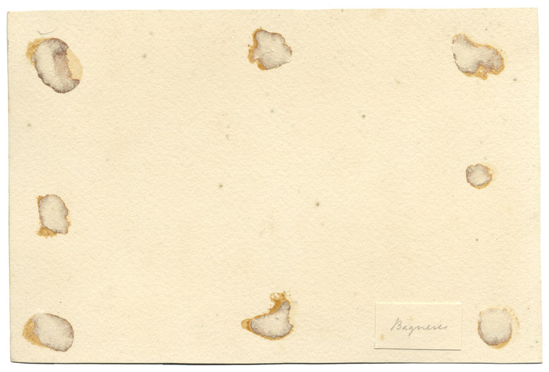 Bagnères-de-Bigorre, Pirenei, Francia – Acquarello della metà del XIX secolo