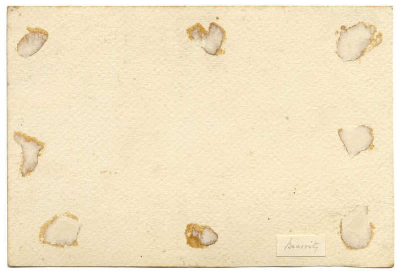 Rock Formations at Biarritz, France – mid-19th-century watercolour painting