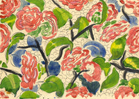 Jean Mary Ogilvie, Vintage Floral Pattern Design – 1930s gouache painting