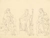 John White Abbott, Madonna with the Infant Christ after Raphael – c.1805 drawing