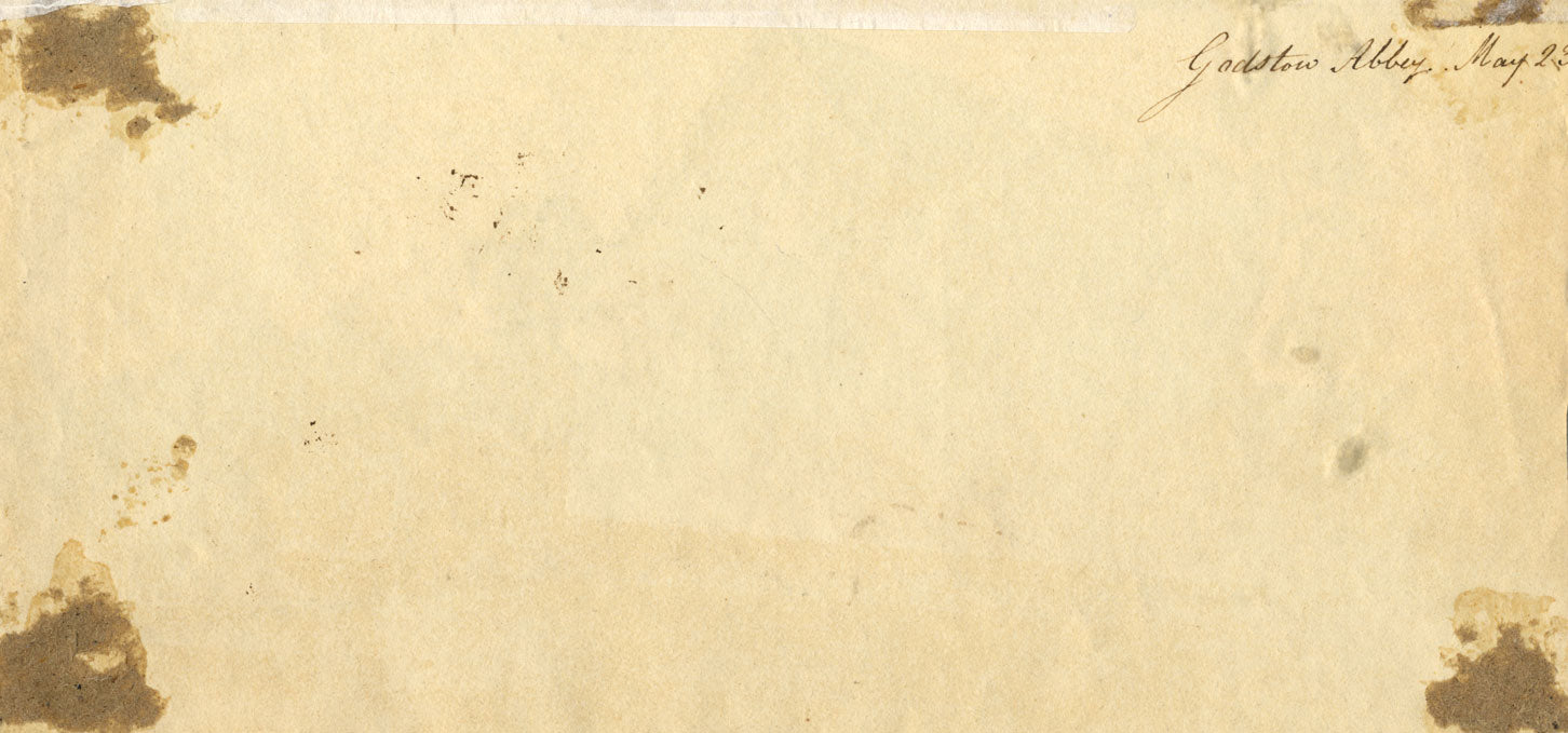 Cerchio di John White Abbott, Abbazia di Godstow, Oxfordshire - disegno a inchiostro e acquerello del 1827 circa