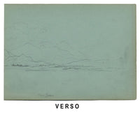 Alexander Hunter, Rowing Boat off Cullen, Banffshire, Scotland – 1870s drawing