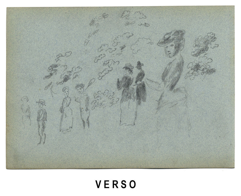 Alexander Hunter, Mothers & Children in Edinburgh, Exhibition – 1888 watercolour
